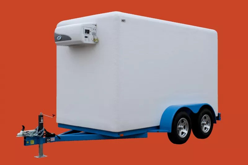 6'x12' Polar King Mobile Refrigerated/Freezer
