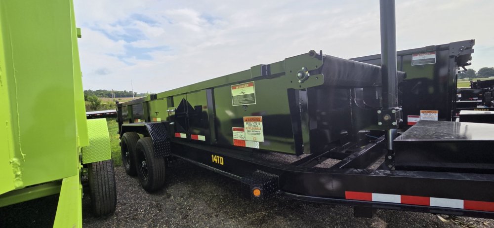 7'x16' Big Tex Trailers Dump