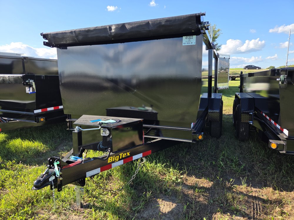 7'x14' Big Tex Trailers Dump 14LX 4'