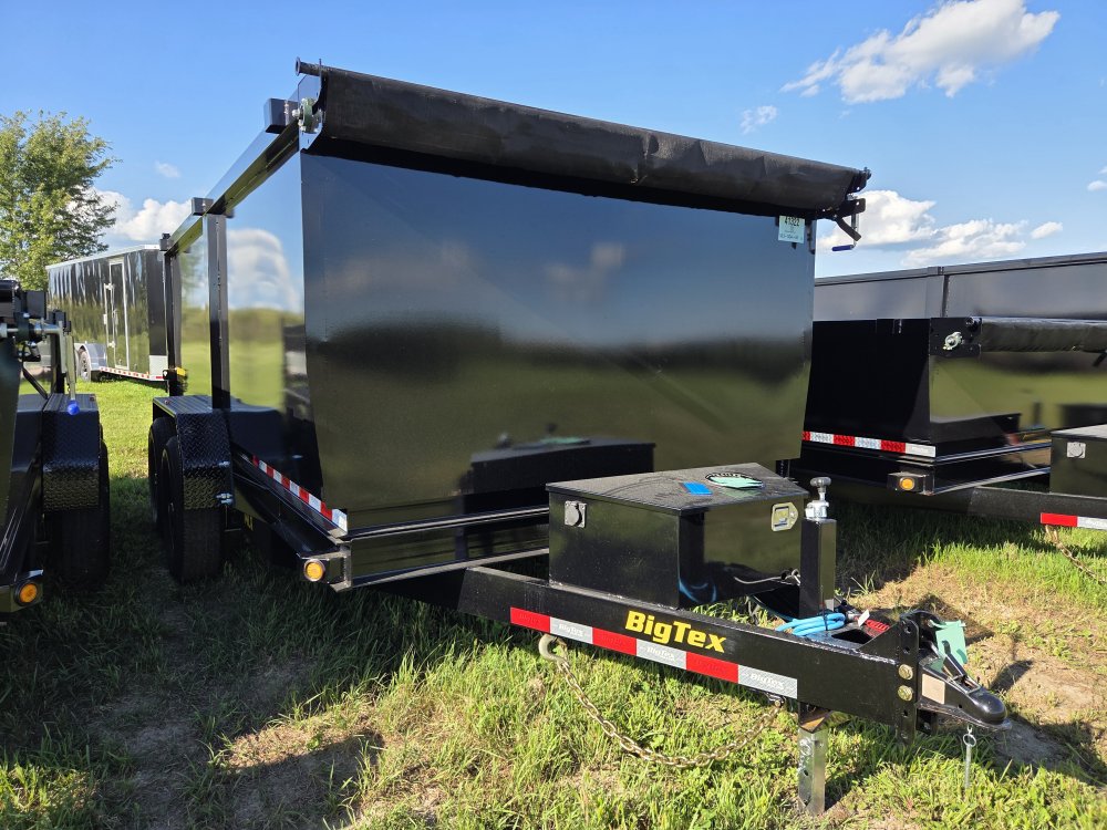 7'x14' Big Tex Trailers Dump 14LX 4'
