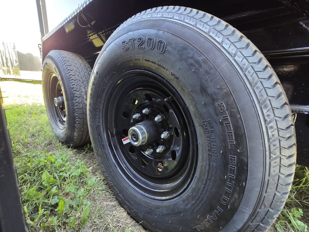 7'x14' Big Tex Trailers Dump 14LX 4'