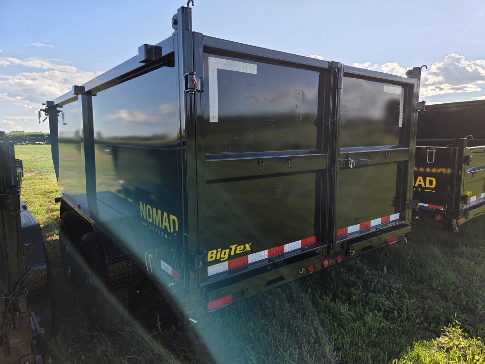 7'x14' Big Tex Trailers Dump 14LX 4'