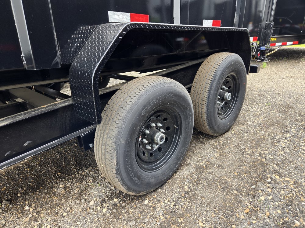 7'x16' Big Tex Trailers Dump 4'