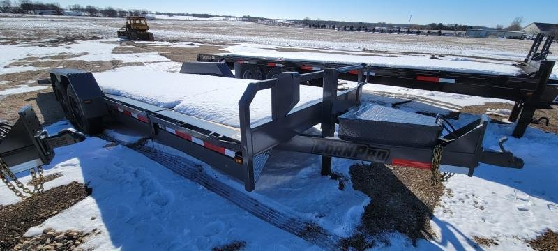 2024 CornPro UT-23 HT Equipment/ Tilt Trailer 7x23- Gray
