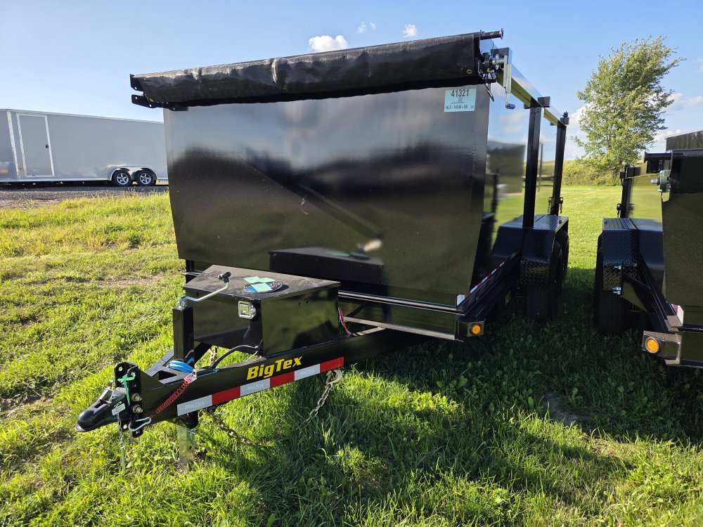 7'x14' Big Tex Trailers Dump 14LX 4'