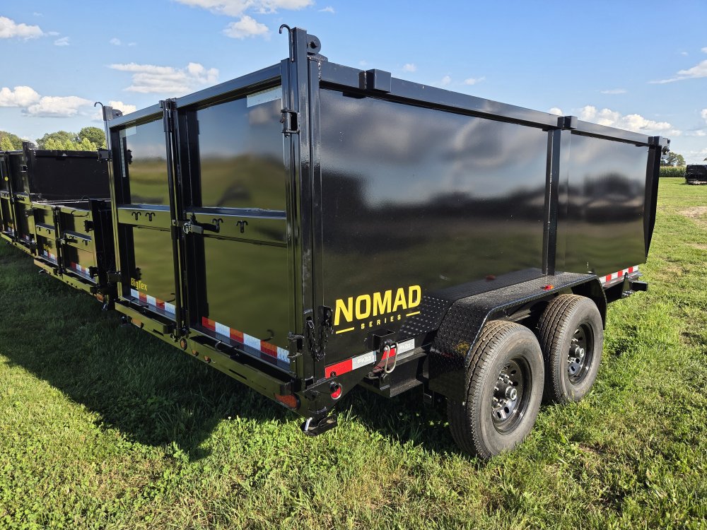7'x14' Big Tex Trailers Dump 14LX 4'