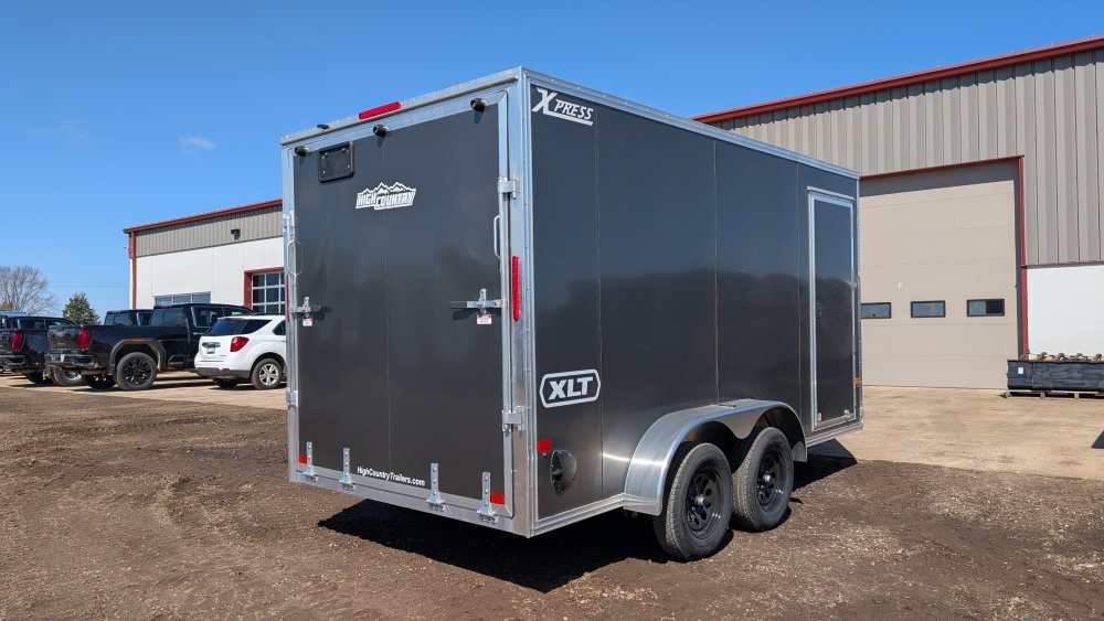 7'x14' Alcom Enclosed Cargo XPRESS7X14XLT-P 6' 4"