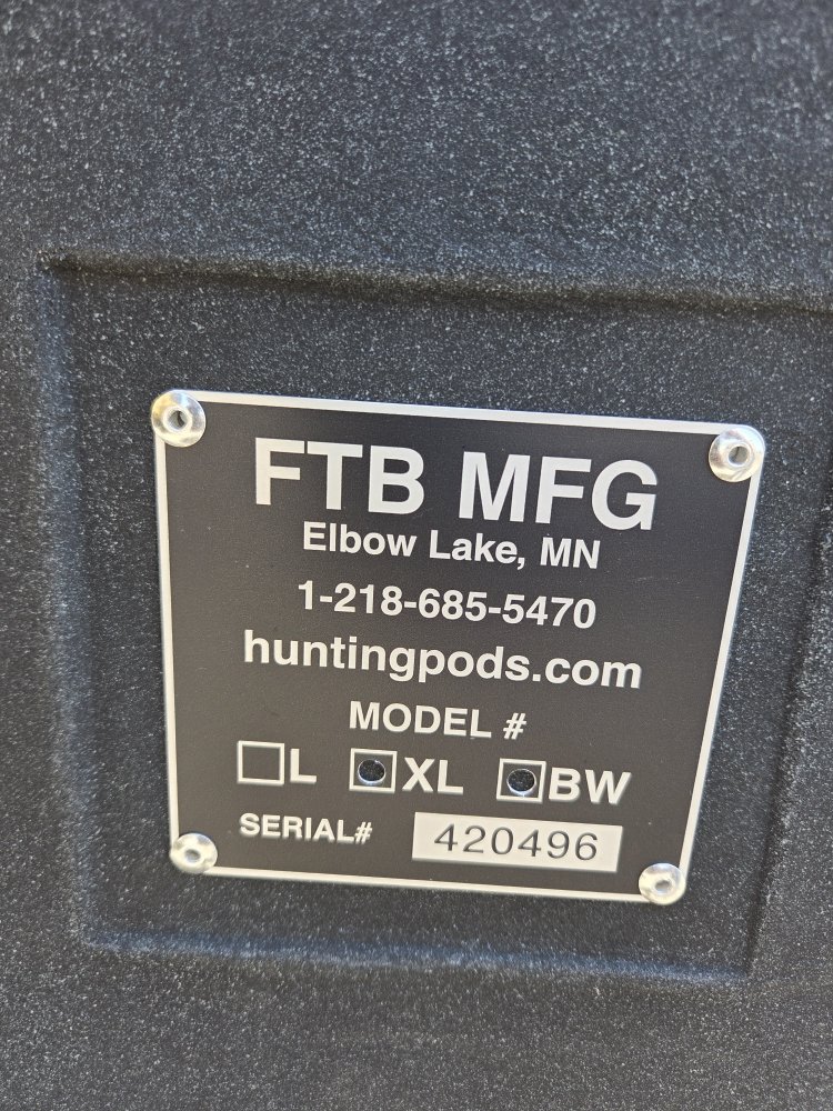FTB Manufacturing XL Oval Bow Hunting Pod