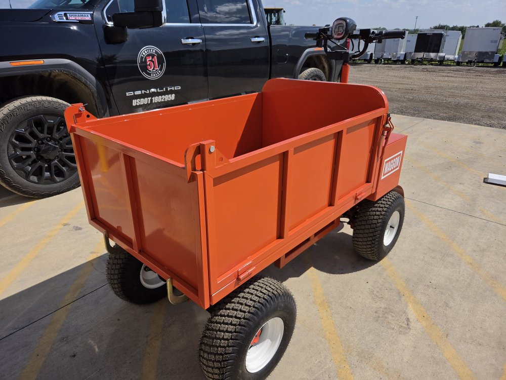 WAGGON Hydraulic Series 1200W Electric Utility Cart