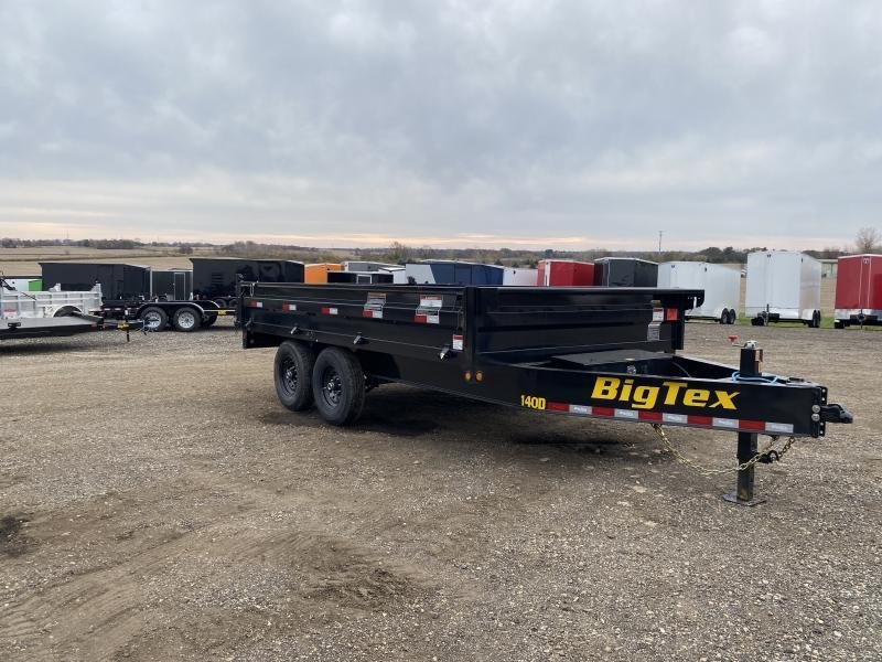 8'x10' Big Tex Trailers Dump 18"