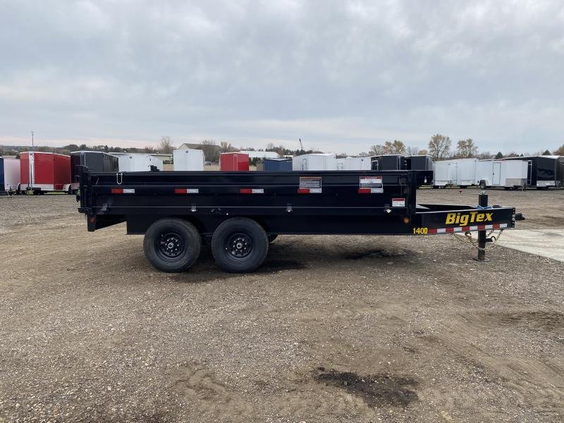 8'x10' Big Tex Trailers Dump 18"