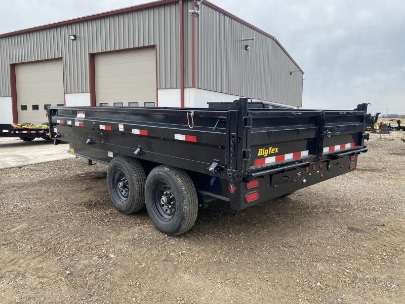 8'x10' Big Tex Trailers Dump 18"