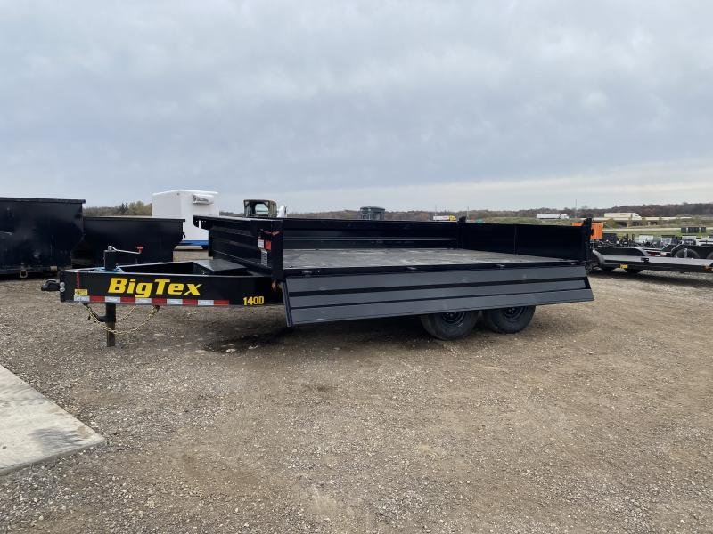 8'x10' Big Tex Trailers Dump 18"