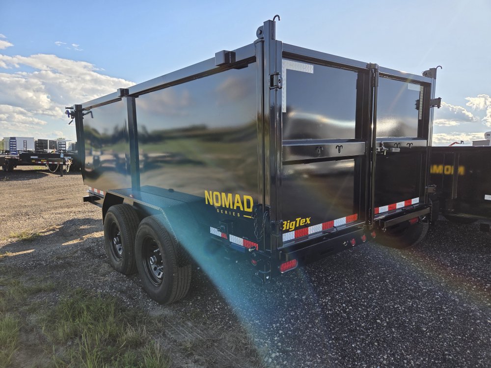 7'x14' Big Tex Trailers Dump 14LX 4'