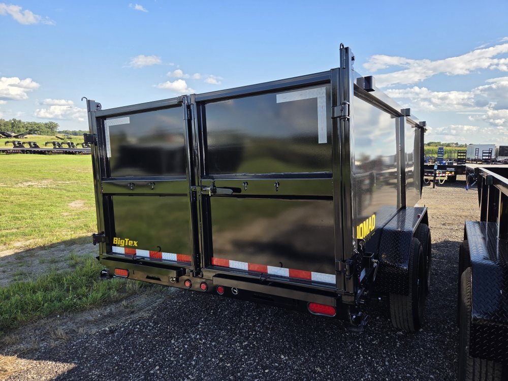 7'x14' Big Tex Trailers Dump 14LX 4'
