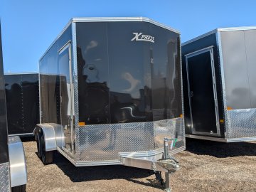 7'x14' Alcom Enclosed Cargo XPRESS7X14XLT-P 6' 4"