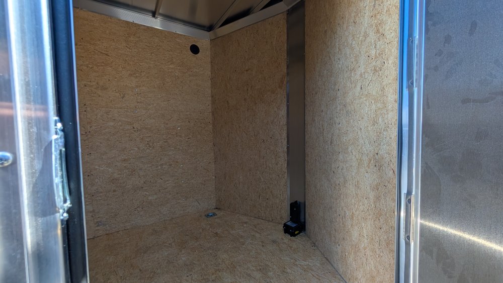 7'x14' Alcom Enclosed Cargo XPRESS7X14XLT-P 6' 4"