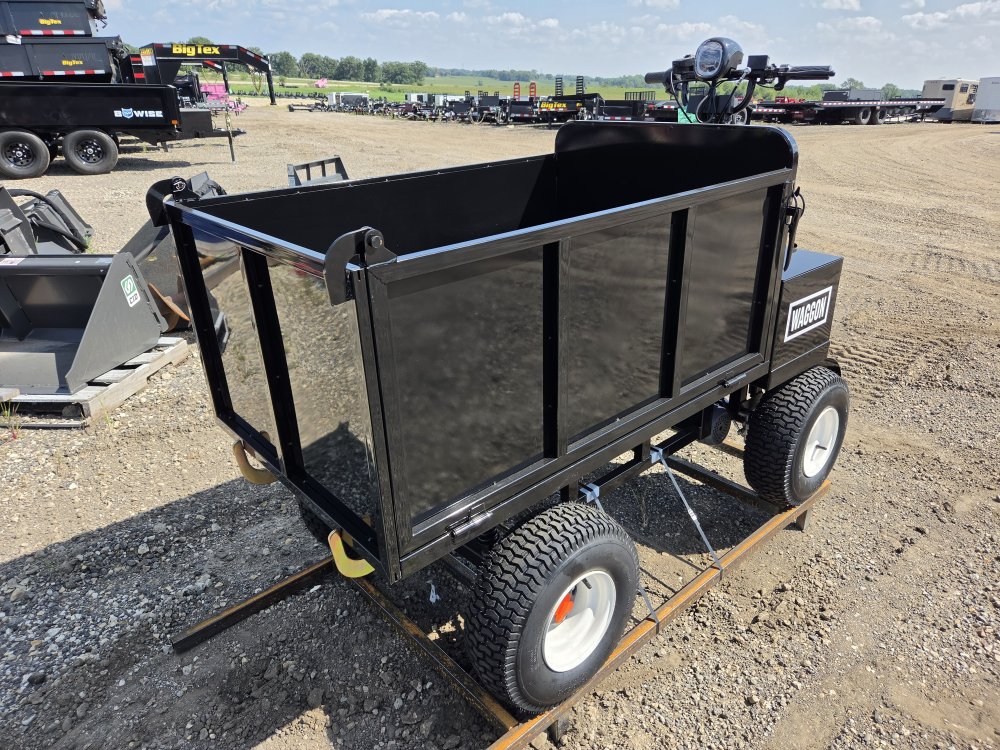WAGGON Hydraulic Series 1200W Electric Utility Cart