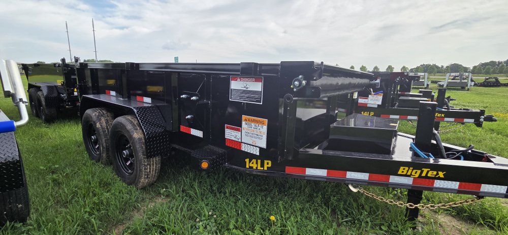 7'x12' Big Tex Trailers Dump