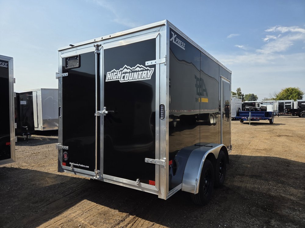 7'x12' Alcom Enclosed Cargo 7x12 Xpress 79"