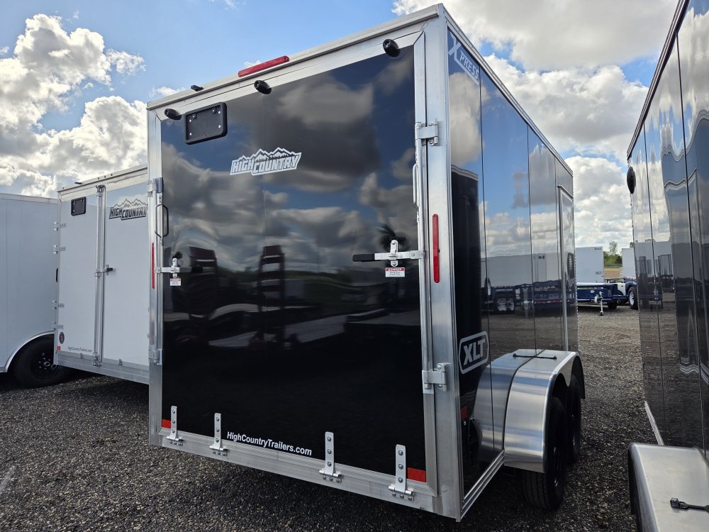 7'x14' Alcom Enclosed Cargo XPRESS7X14XLT-P