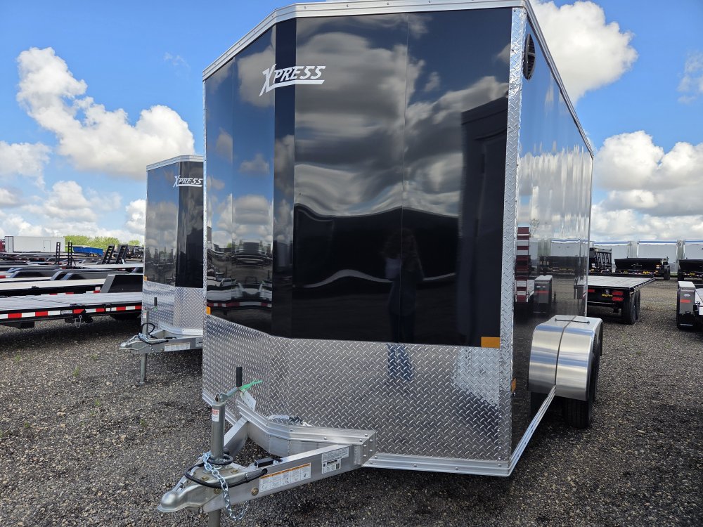 7'x14' Alcom Enclosed Cargo XPRESS7X14XLT-P