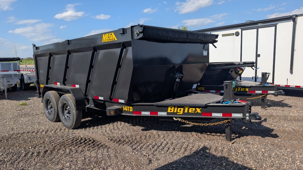 7'x14' Big Tex Dump 14TD-14 4'