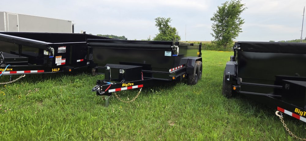 7'x14' Big Tex Trailers Dump 2'