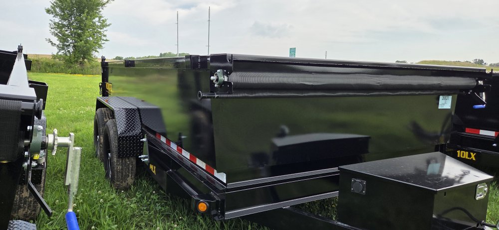 7'x14' Big Tex Trailers Dump 2'