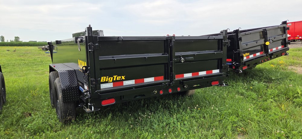 7'x14' Big Tex Trailers Dump 2'