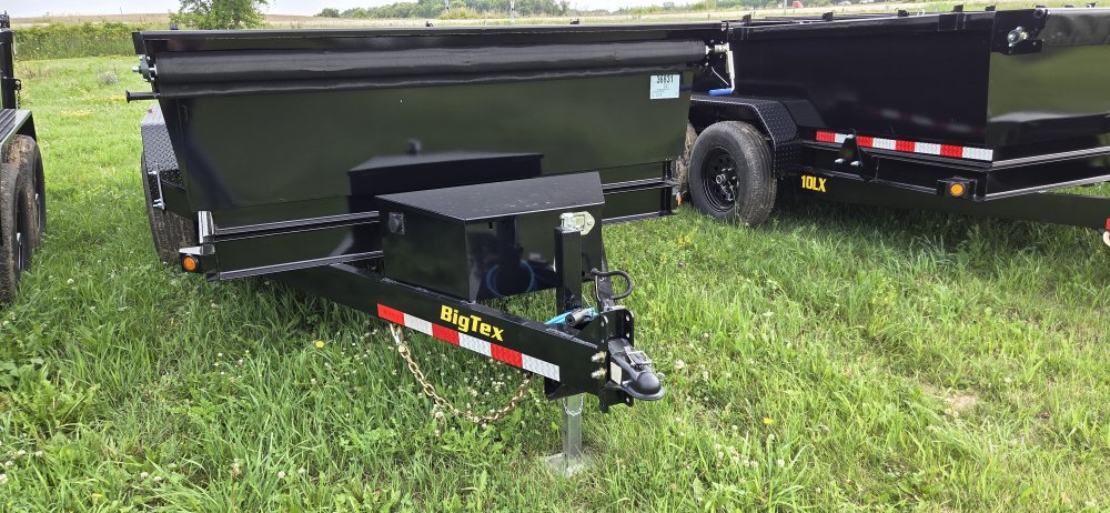 7'x14' Big Tex Trailers Dump 2'