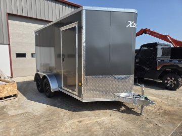 7'x12' Alcom Enclosed Cargo 7x12 Xpress 79"
