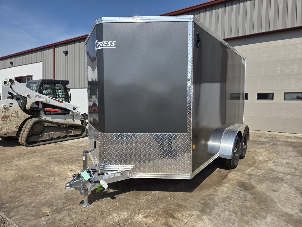 7'x12' Alcom Enclosed Cargo 7x12 Xpress 79"