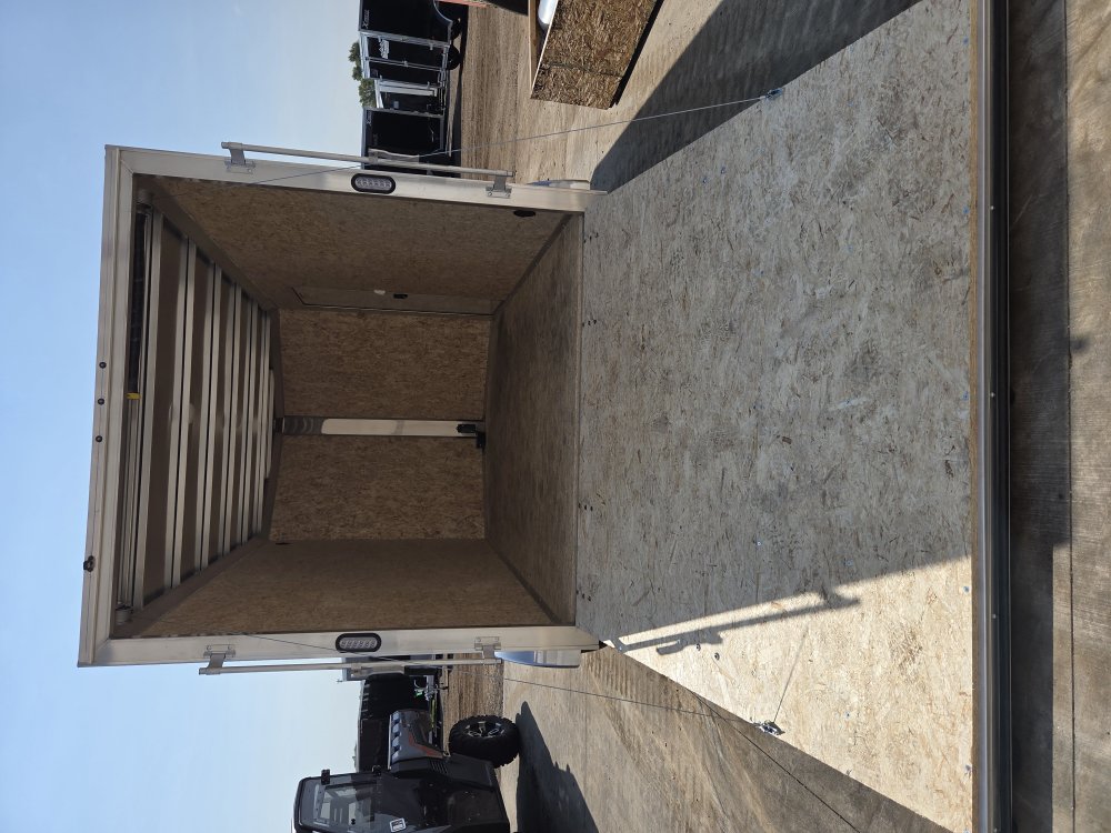 7'x12' Alcom Enclosed Cargo 7x12 Xpress 79"