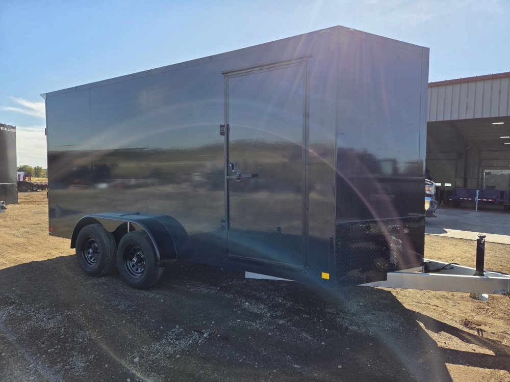 7'x16' CellTech Enclosed Cargo 7x16TA3 84"