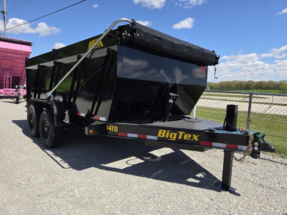 7'x14' Big Tex Dump 14TD-14 4'
