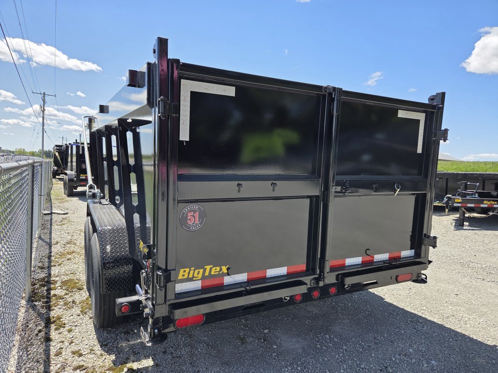 7'x14' Big Tex Dump 14TD-14 4'