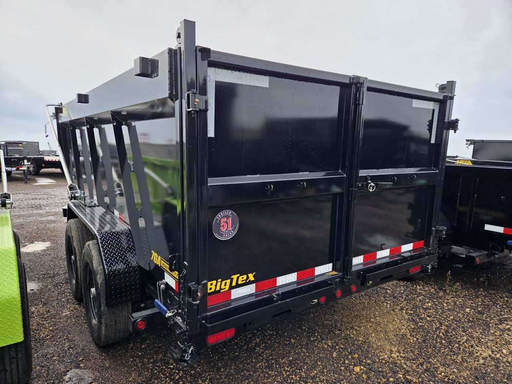 7'x14' Big Tex Dump 14TD-14 4'