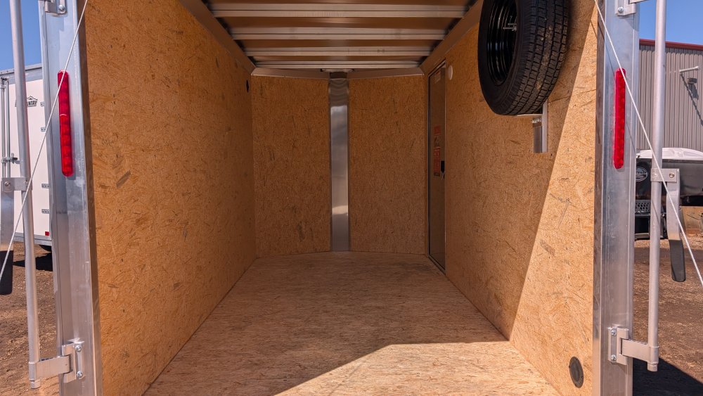 6'x12' Alcom Enclosed Cargo XPRESS6X12SA-XLT-P 76"