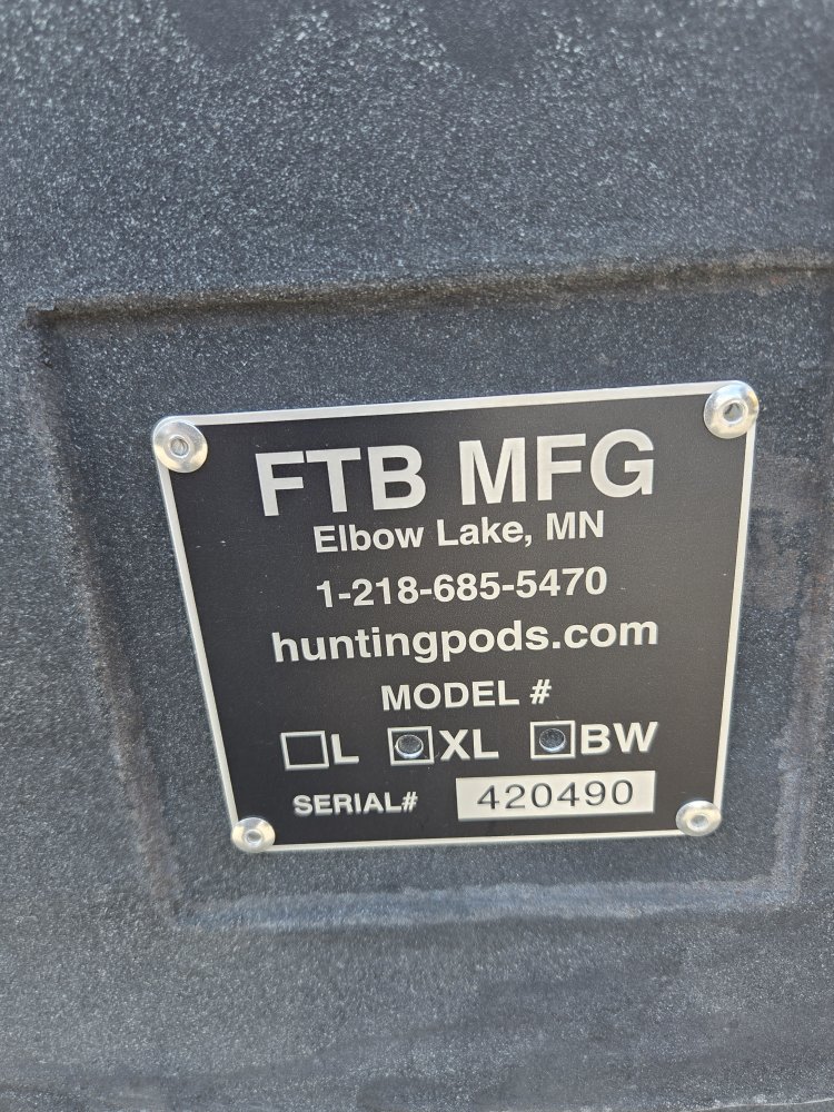 FTB Manufacturing XL Oval Bow Hunting Pod