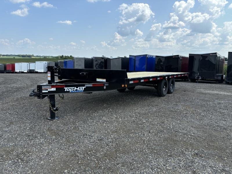 8.5'x20' Top Hat Deckover/Equipment DO20X102-14E-F