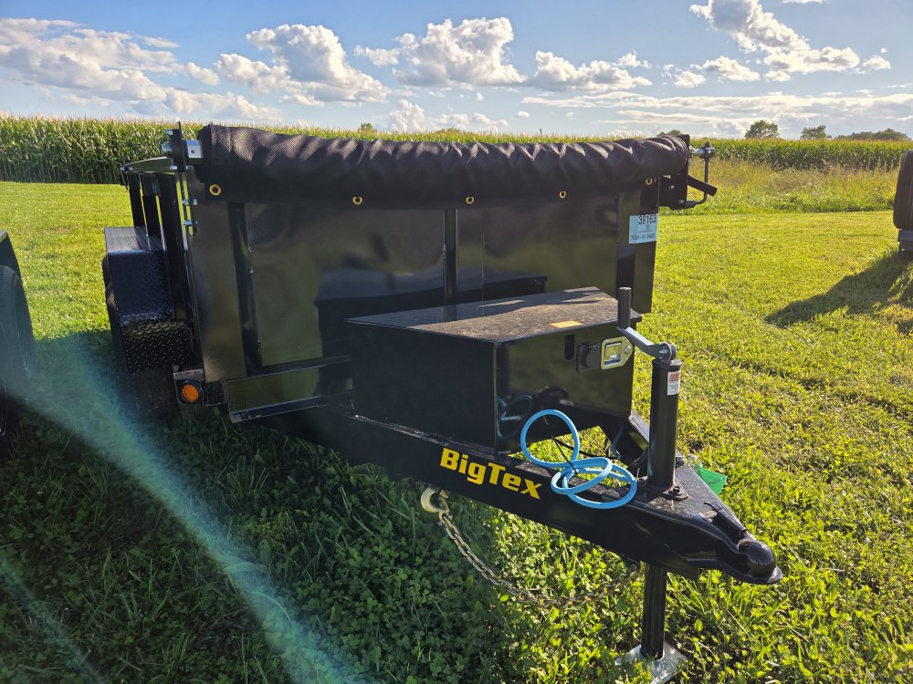 5'x10' Big Tex Trailers Dump 70SR-10-5WDD 20"