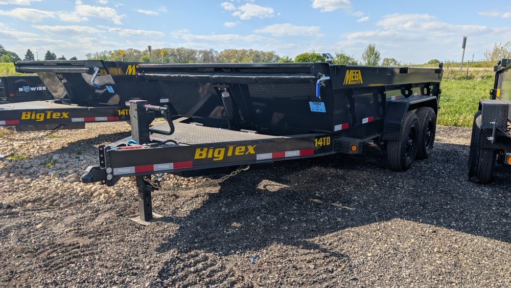 7'x14' Big Tex Dump 14TD-14 2'