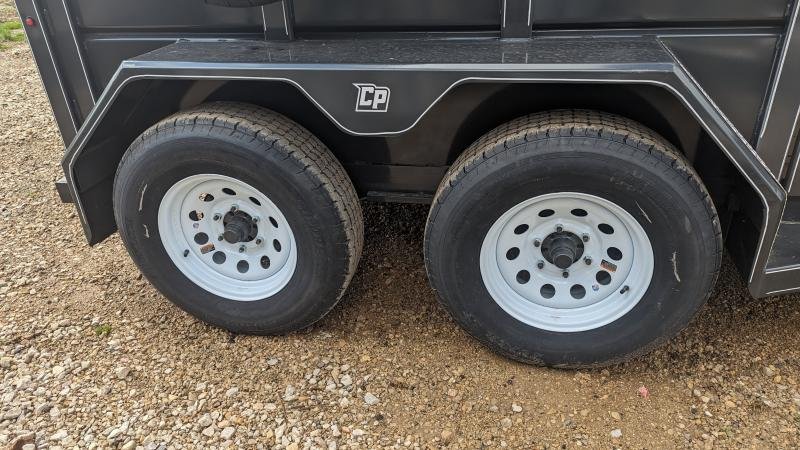 2024 CornPro SB-12 7S Livestock / Horse Trailer 7x12