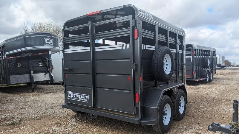 2024 CornPro SB-12 7S Livestock / Horse Trailer 7x12