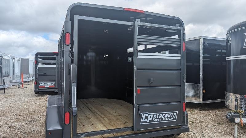 2024 CornPro SB-12 7S Livestock / Horse Trailer 7x12