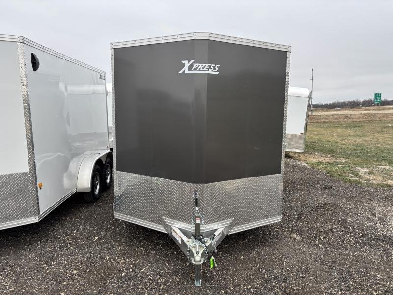 7'x12' Alcom Enclosed Cargo 7x12 Xpress