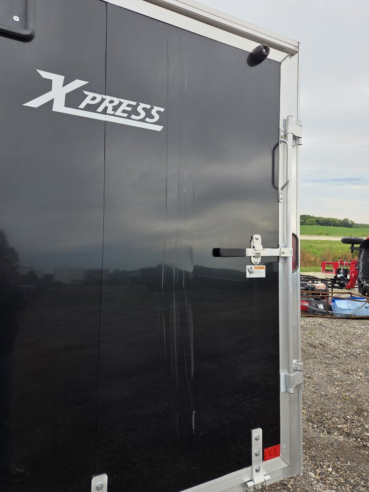 6'x12' Alcom Enclosed Cargo XPRESS6X12-6'10" 73" Storm Damage
