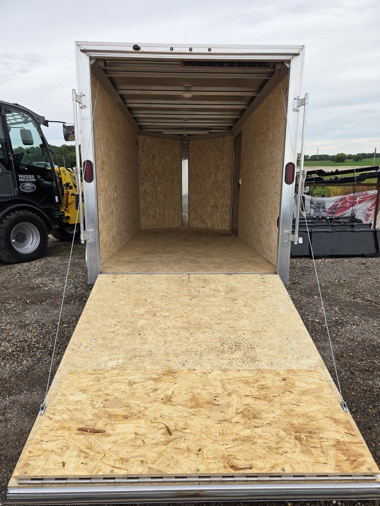 6'x12' Alcom Enclosed Cargo XPRESS6X12-6'10" 73" Storm Damage