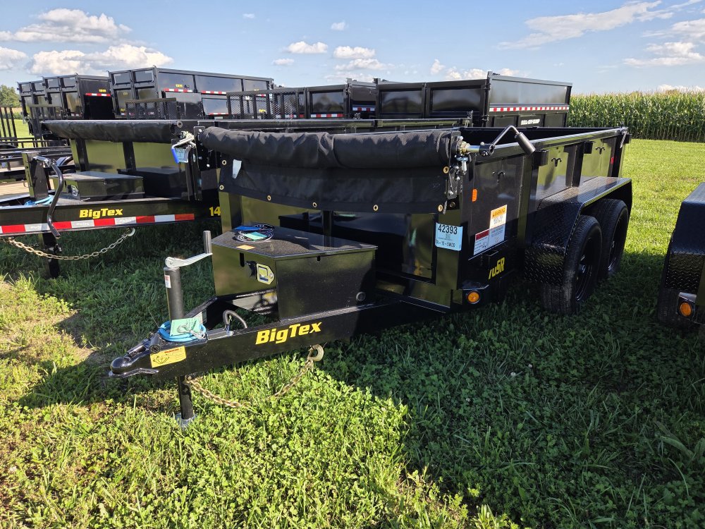 5'x10' Big Tex Trailers Dump 70SR-10-5WDD 20"